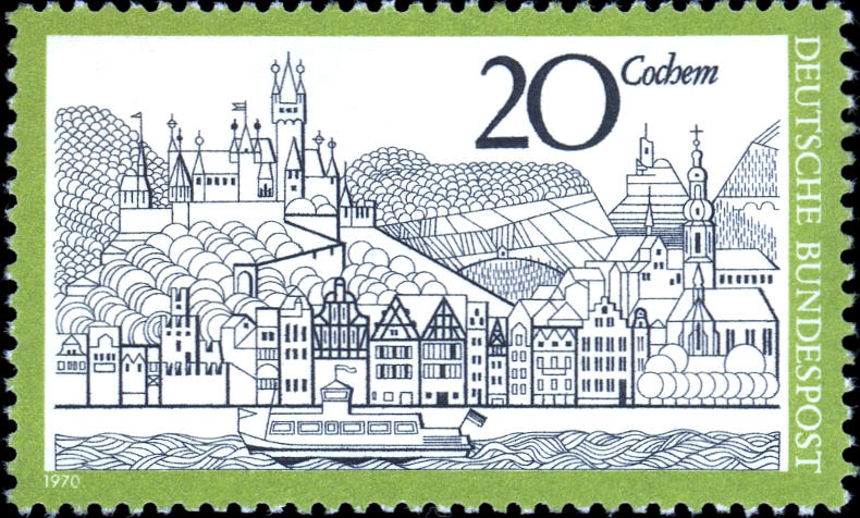 Briefmarke Cochem